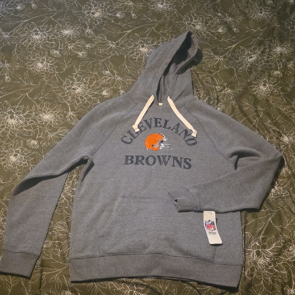 NFL Cleveland Browns Gray Hoodie